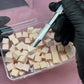 100Pcs Soft Nail Sponges for Ombre - Nail Art Sponges with Grabbing Pen - JTessentials