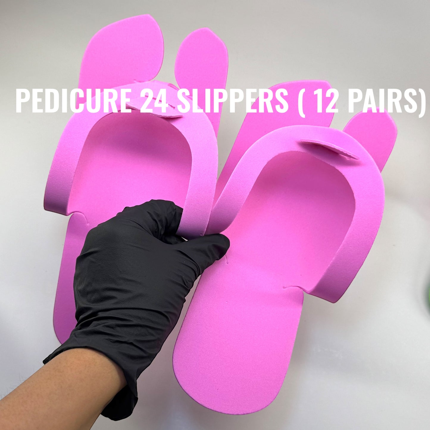 Disposable Pedicure Sandals – 12 Pairs for Professional & Home Use