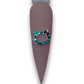 10pc kitty Nail Charms•Emerald Green outline - JTessentials
