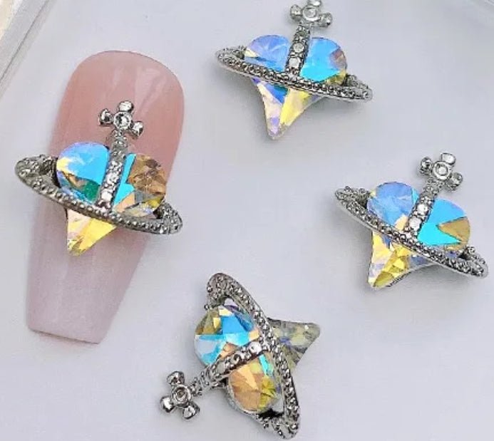 10pcs Heart PLANET - TORNASOL 10 pcs BAG - JTessentials