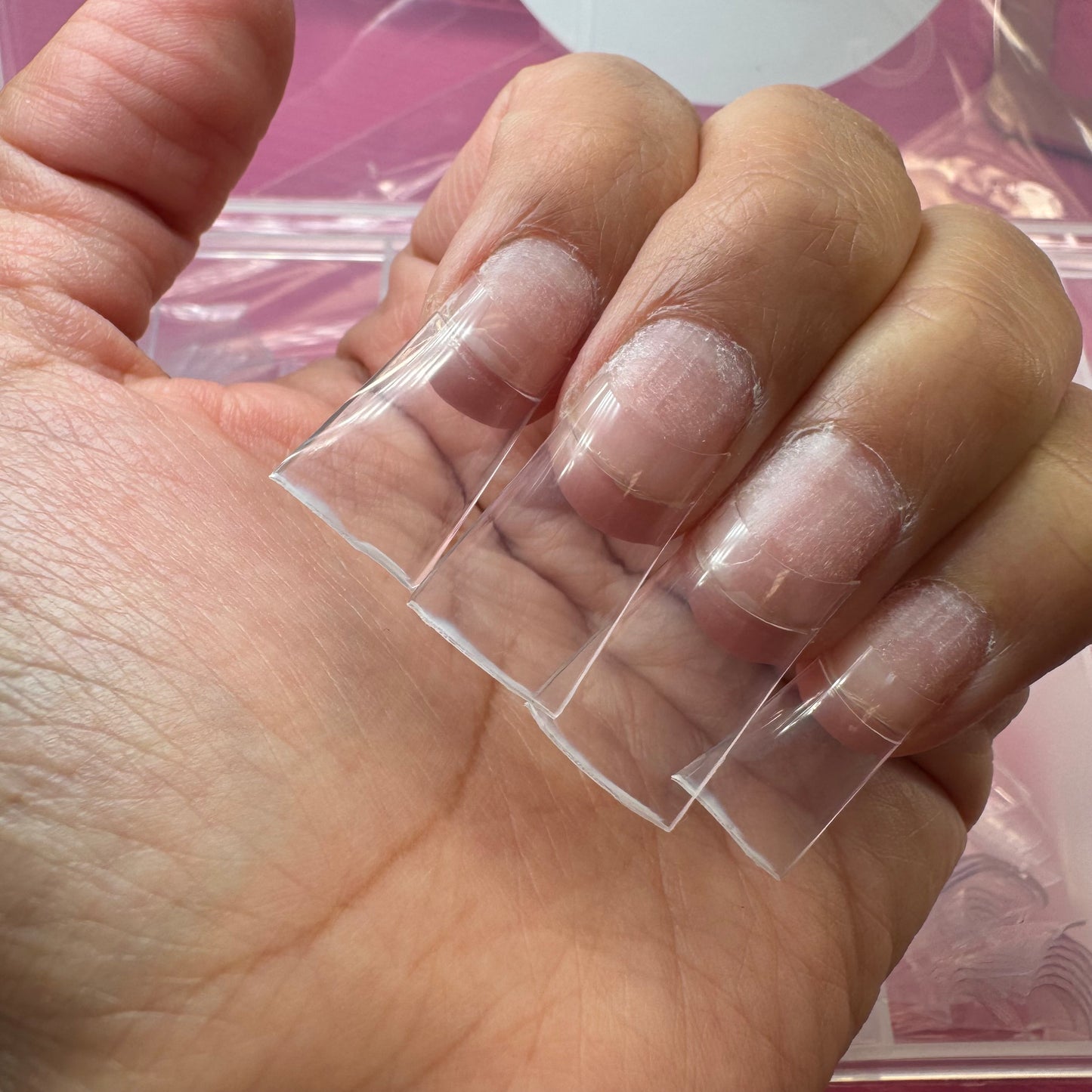 Short Duck Nail Tips - 360 Pcs Box for Unique Nail Designs