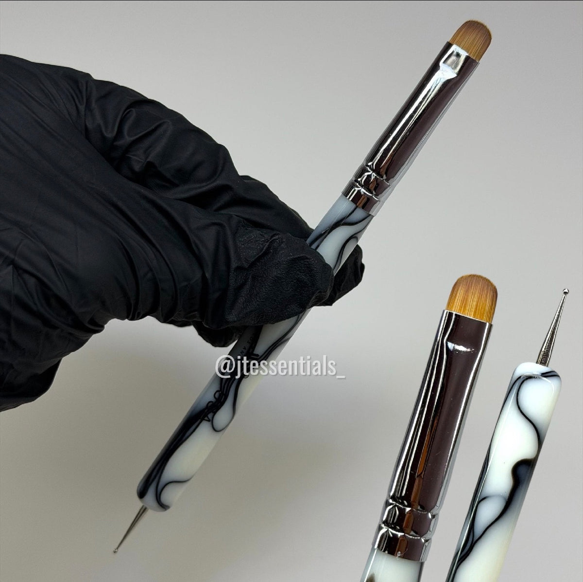 1 PC  #10 French Brush -Dotting Tool