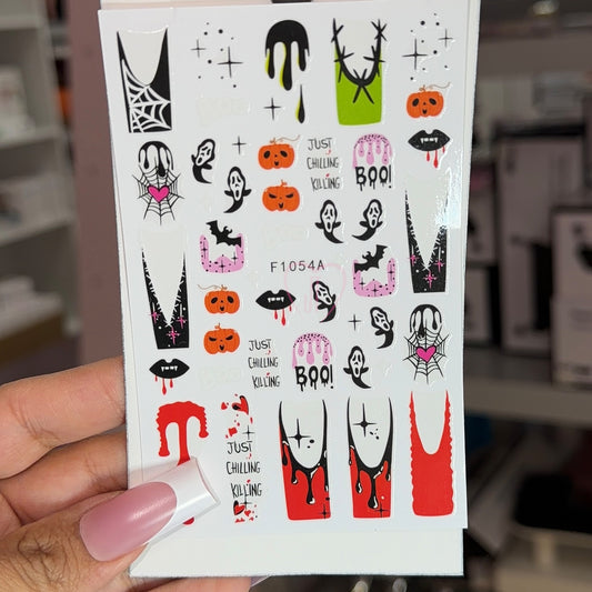 Halloween sticker -F1054
