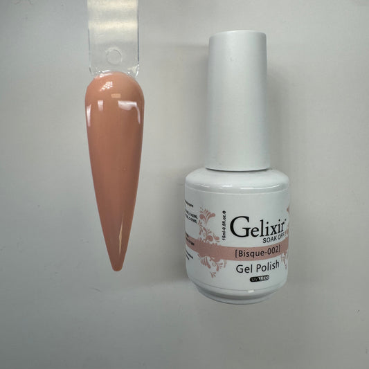 #002 gel polish- Gelixir Gel Polish - Long-Lasting, High Shine Gel for Salon-Quality Nails