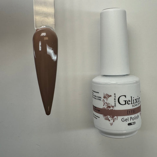 #115 gel polish- Gelixir Gel Polish - Long-Lasting, High Shine Gel for Salon-Quality Nails