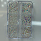 Clear AB -6 grit nail rhinestone crystal flat back 6 different sizes