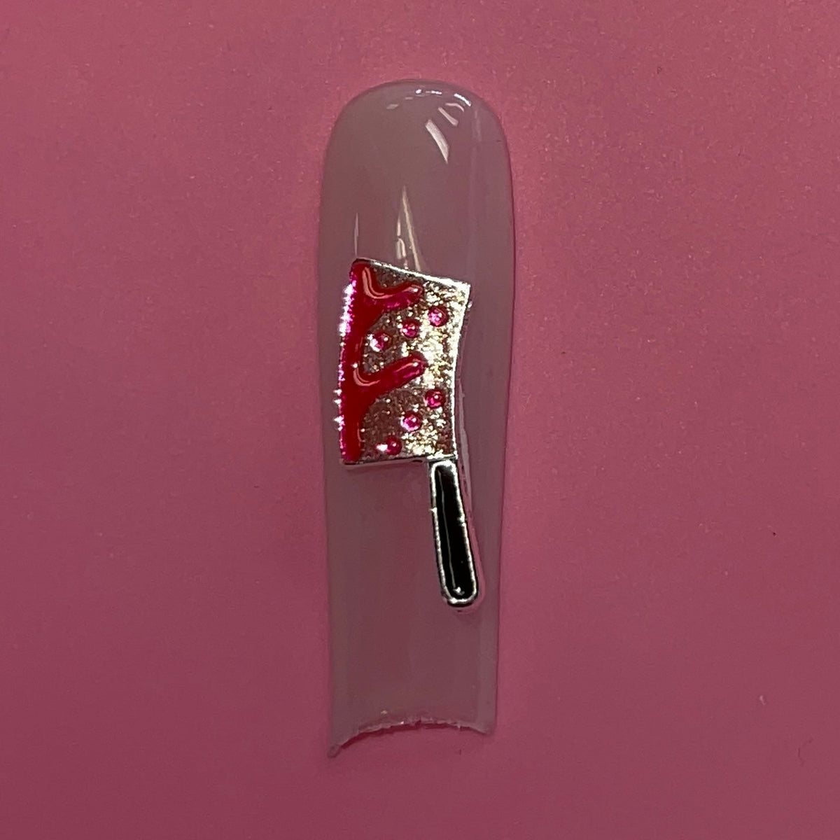 2 pcs | Nail Charm Butcher Knife Halloween - JTessentials