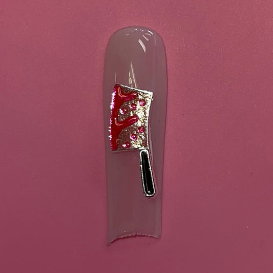 2 pcs | Nail Charm Butcher Knife Halloween - JTessentials