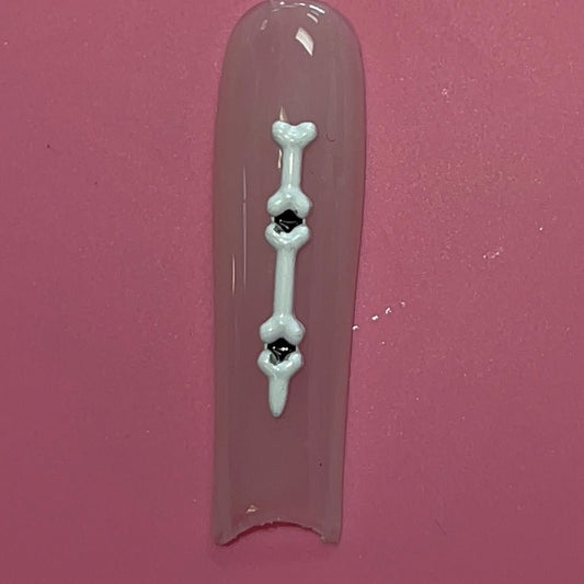 2 pcs Skeleton BONE 🦴 • Nail Charm - JTessentials