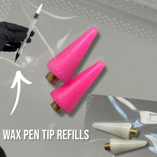 2 Pcs Wax Pen Refill Tips – Replacement Tips for Rhinestone Picker Pen (Nail Art Tool) - JTessentials