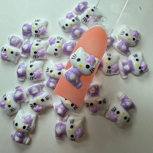 20 PCs Hell0Kitty Nail Charms - 02 Charm - JTessentials