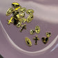 20 - Piece 3D Virgin Mary & Cross Nail Charms – Gold Alloy Nail Art Decorations - JTessentials