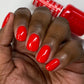 DND Gel Polish #430 – Ferrari Red | High-Gloss Red Gel Duo with Matching Lacquer