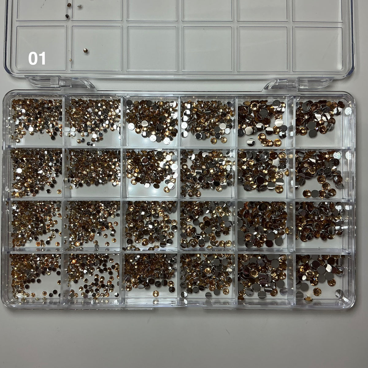 Rhinestone box mix