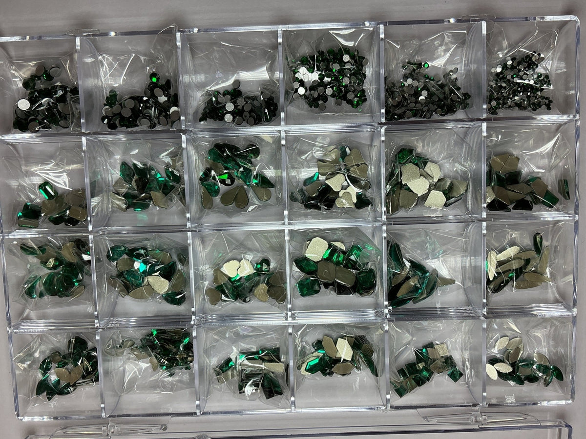 24 grit- high quality rhinestone box Bling for nails - JTessentials