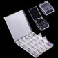 24 Slot Nail Art Storage Box with Flip Lid Organizer - JTessentials