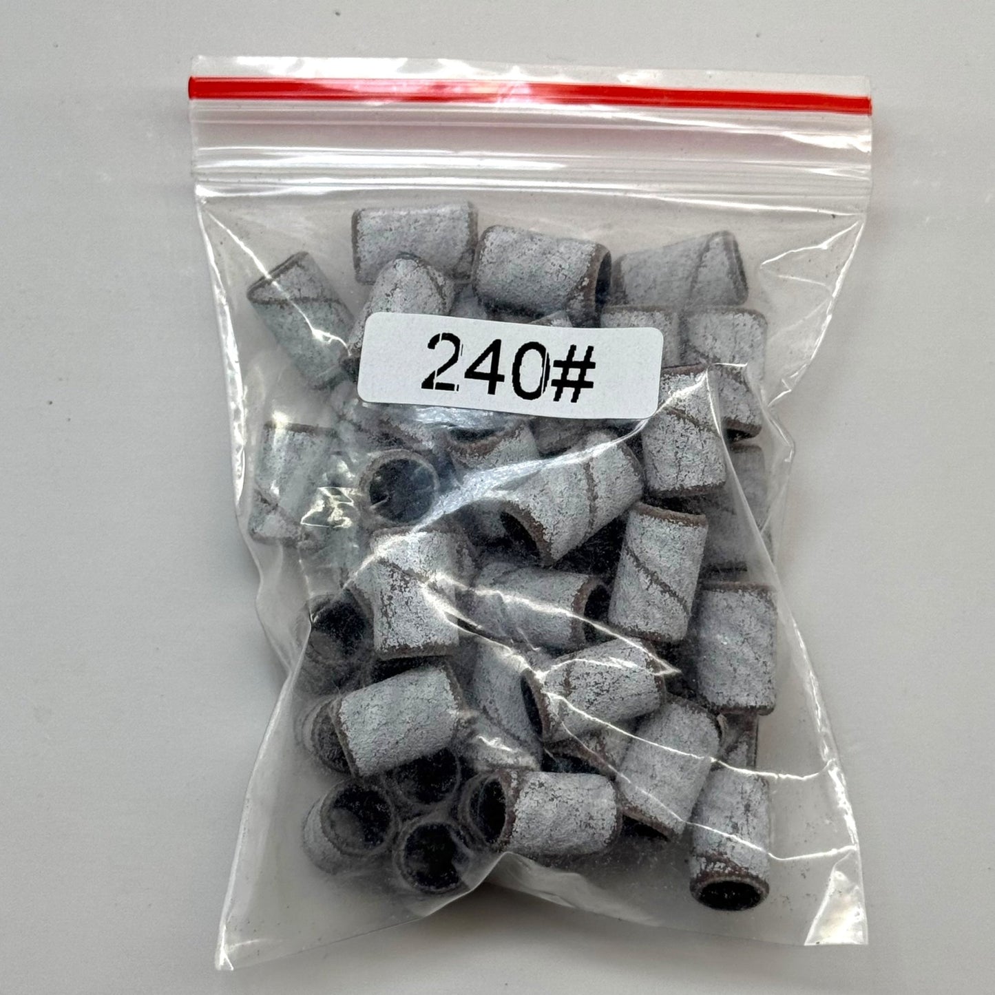 240 Mandrel Bits – Fine Grit Sanding Bands for Nail Prep & Finishing - 50 pcs - JTessentials