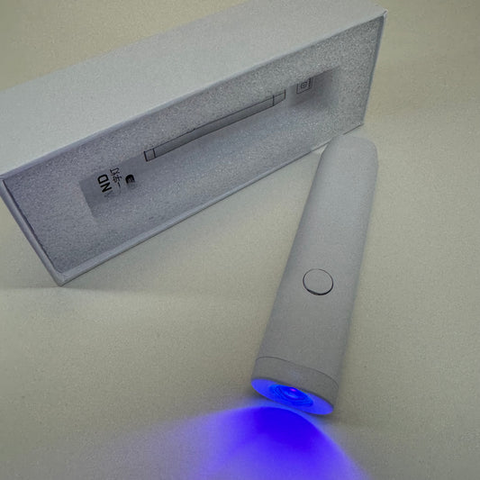 Rechargeable Mini Handheld UV Lamp - Perfect for Quick and Small Cures