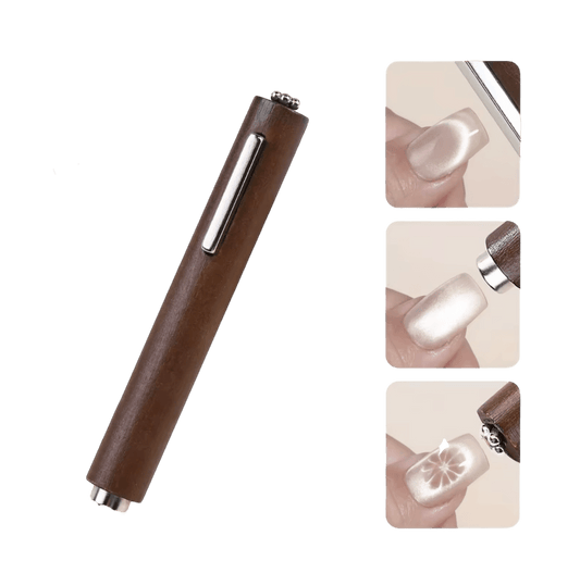3 - in - 1 Cigar Magnet Cat Eye Nail Tool – Magnetic Nail Art Effect Wand - JTessentials
