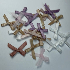 20 PCs Bow Ribbon Nail Accessories for ballet nails