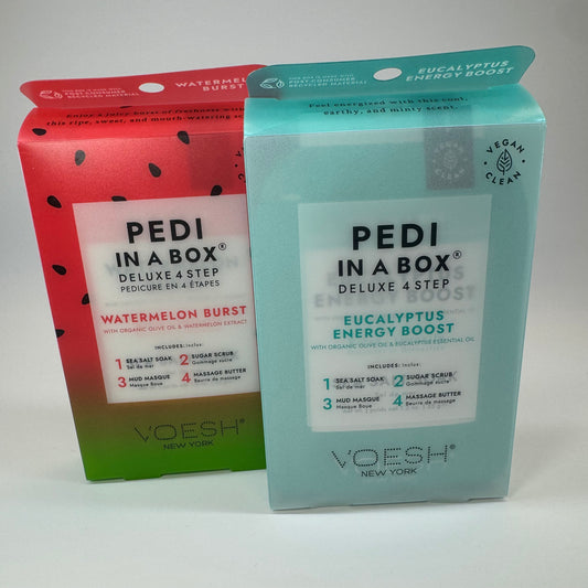 Pedi in a Box-Pedicure Deluxe 4 step VEGAN CLEAN