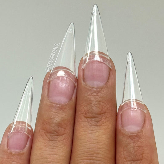 Stiletto-Medium Nail Tips Box 504 tips