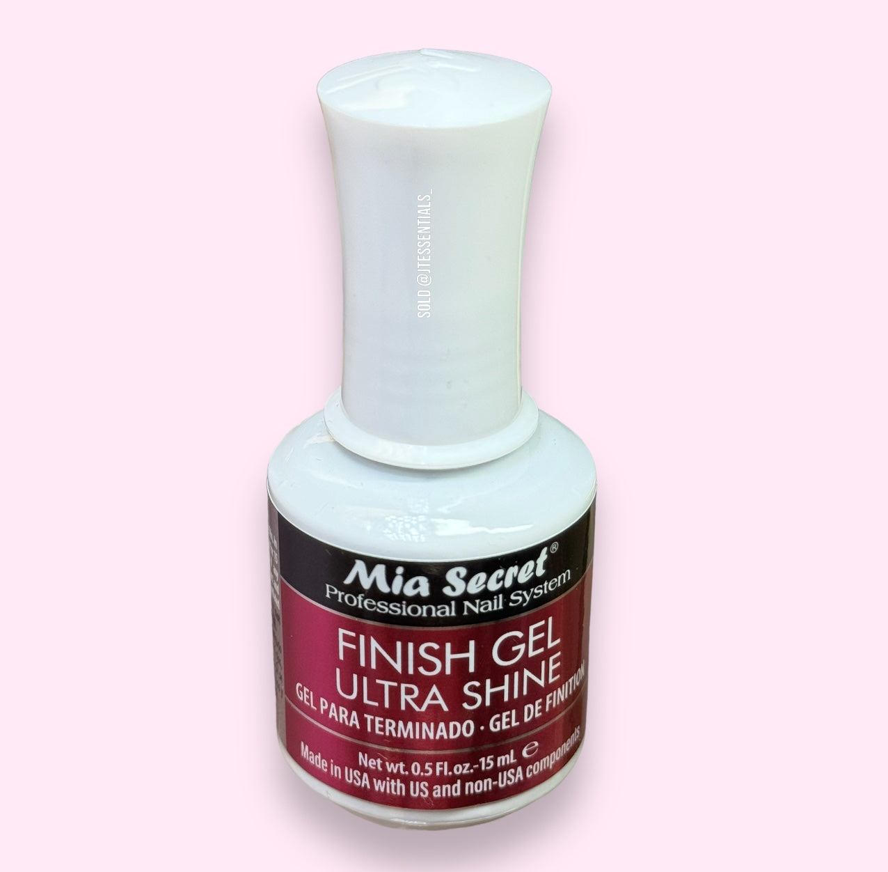 Gel Top coat UV finish Gel-ultra shine Mia secret