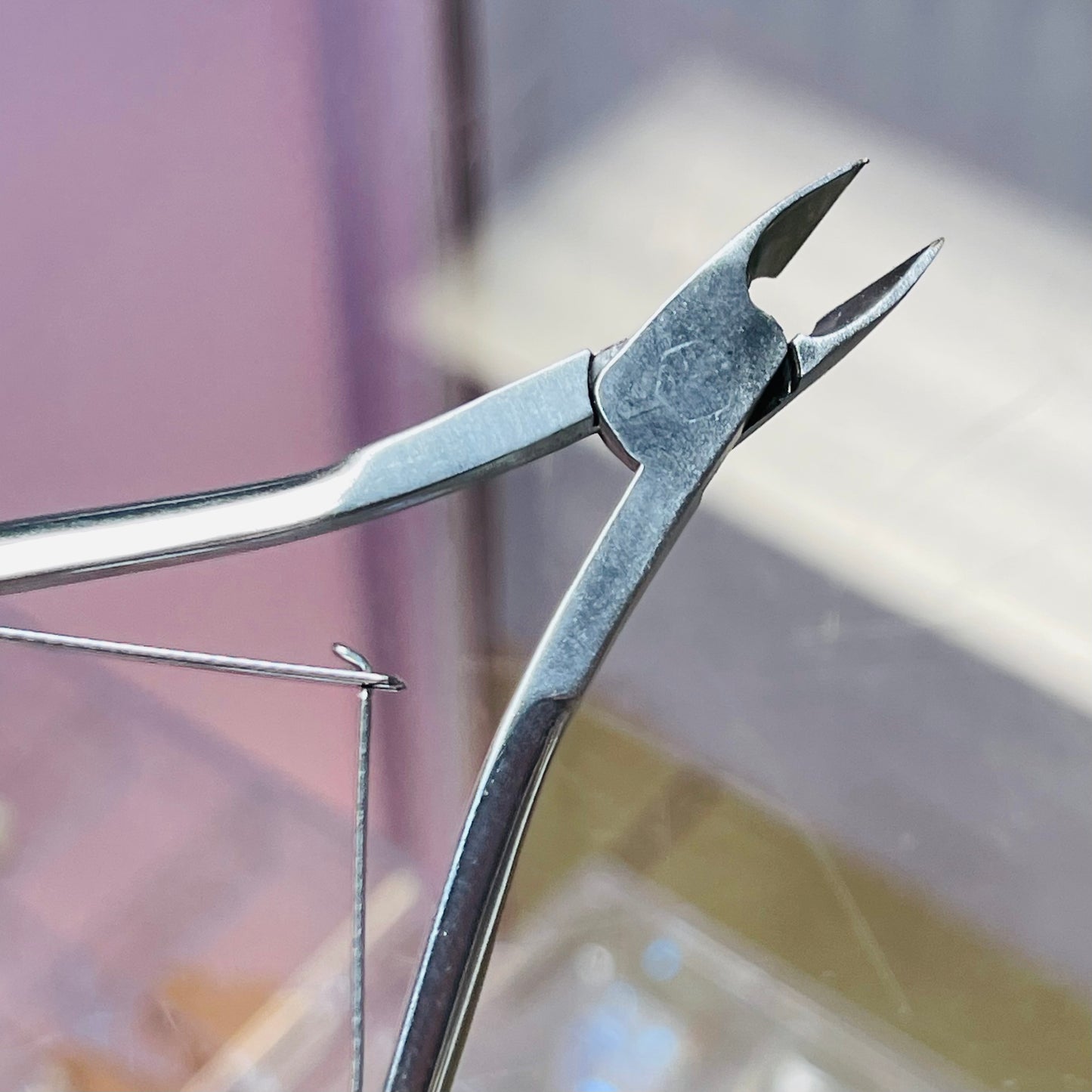 Cuticle Nail Nipper -Precision tool Stop nail USA