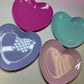 1 pc- Nail Heart Shape Tray for nail tools or nail decorations