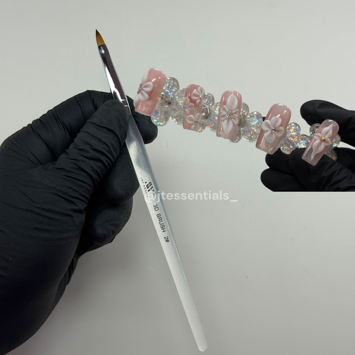 3D Nail Brush Art - deal for Beginners & Practice Sessions for 3D - JTessentials