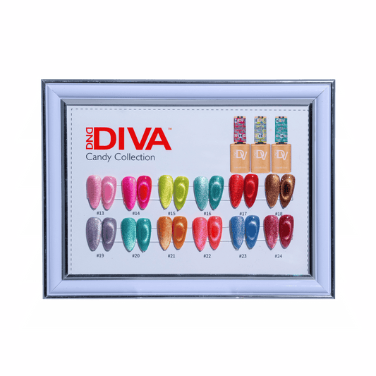 DIVA 9D Candy Cat Eye- Gel Polish