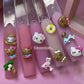 11 pcs- Summer Tan Hello kitty Pink nail charm