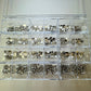 24 Grit  Silver High-Quality Rhinestone Box