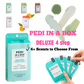 Pedi in a Box – Deluxe 4-Step Spa Pedicure Kit | Exfoliate, Nourish, Hydrate & Glow