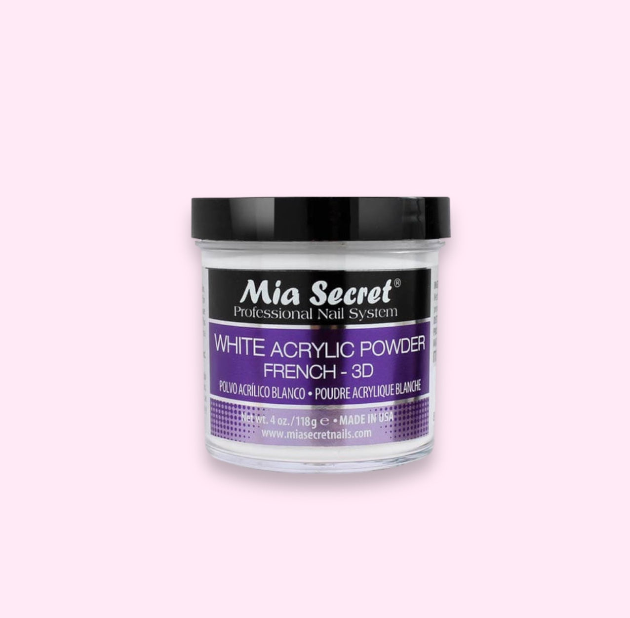 Mia secret acrylic - white