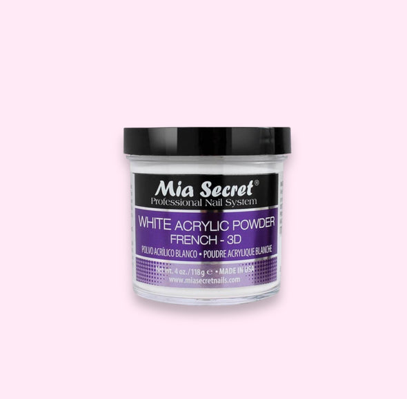 Mia secret acrylic - white