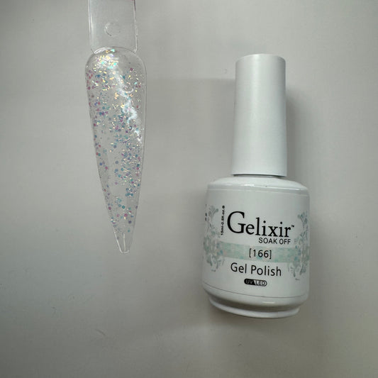 #166 gel polish- Gelixir Gel Polish - Long-Lasting, High Shine Gel for Salon-Quality Nails