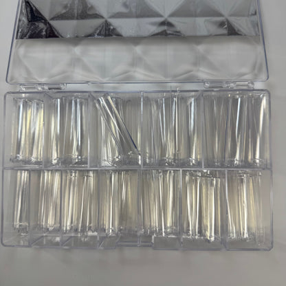 504 pcs - XXL NO C Square straight Nail tip BOX Ys - 125 - JTessentials