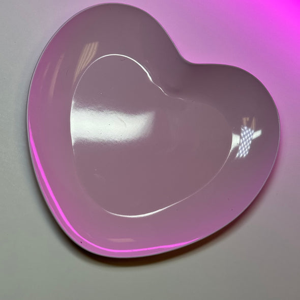 1 pc- Nail Heart Shape Tray for nail tools or nail decorations