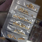 6 grit pack - Champagne Rhinestone Shapes - JTessentials