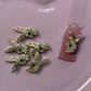 6 - Piece Bunny Rhinestone Nail Charms – Playboy - Inspired Luxury Nail Art - JTessentials