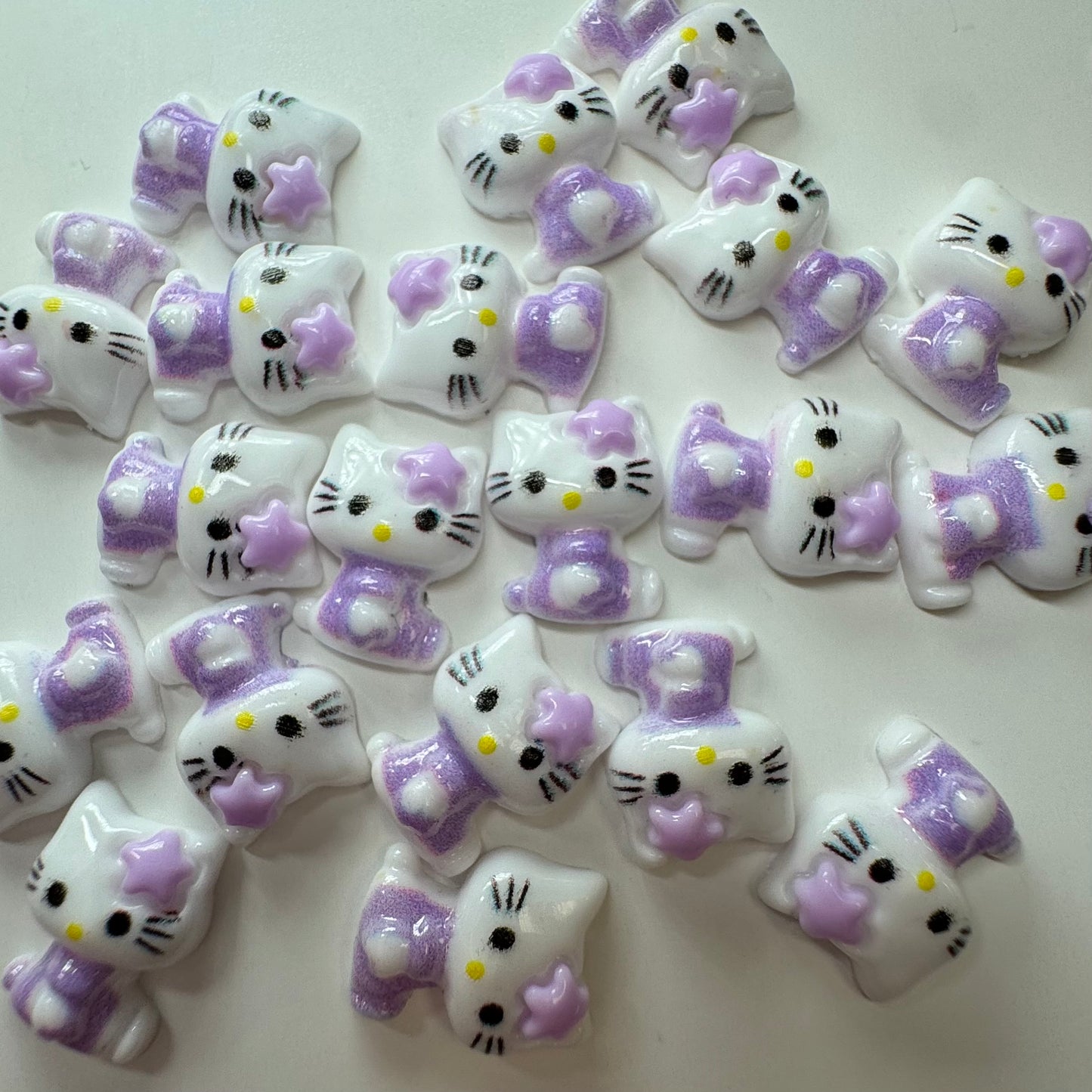 20 PCs Hell0Kitty Nail Charms - 02 Charm