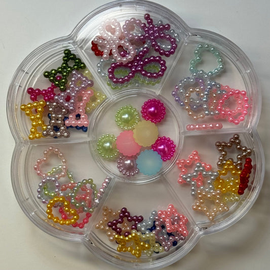 7 grit pearl shape nail decor nail charms 02 - JTessentials