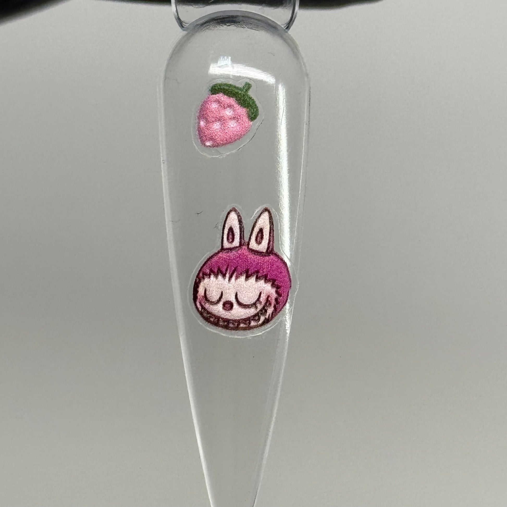 7107 LABUBU Nail Art Stickers – Cute Cartoon Self - JTessentials