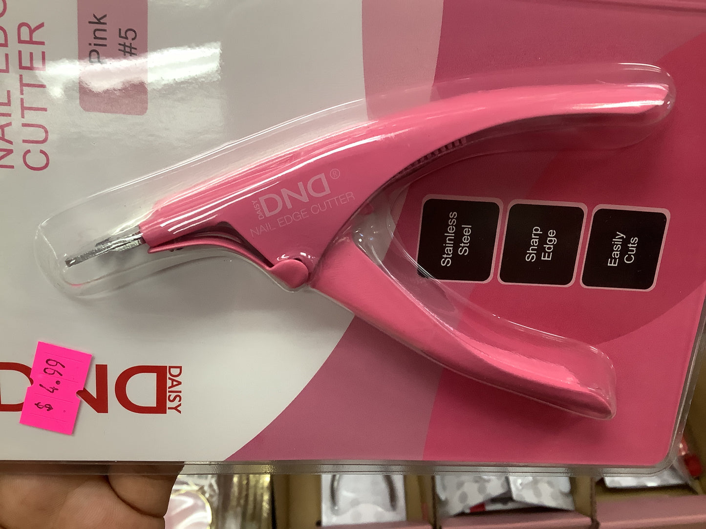 DND Nail Tip Cutter - Professional Nail Clipper for Perfect Nail Shaping