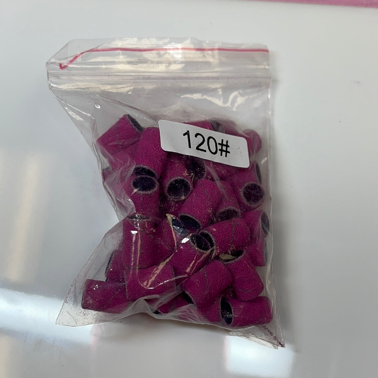 Pink sanding bands -50 pcs bag