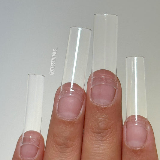 Long- No c square straight Nail Tips Box