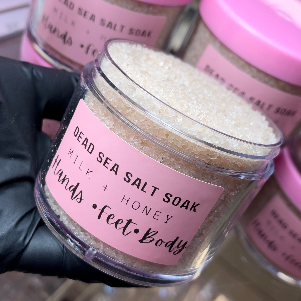 SEA SALT •DEAD SEA SPA  Hands, feet/hands/body PEDICURE 4 OZ