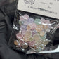 Variety Rose Flower 3D Nail Charms Colorful bag