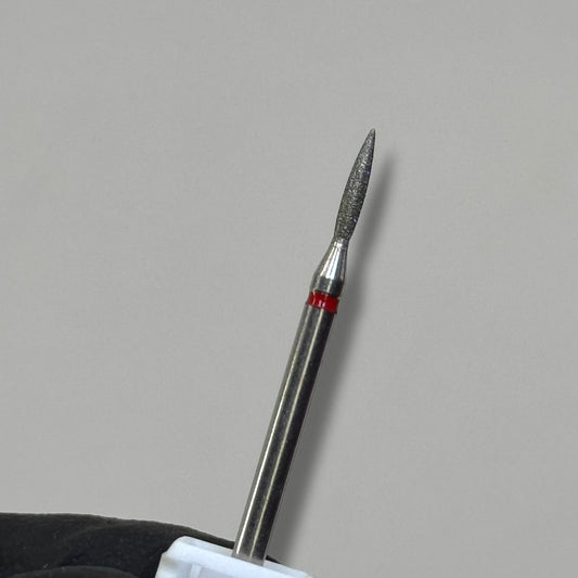 Cuticle Flame Nail Drill Bit – Precision Russian Manicure Bit for Gentle, Deep Cuticle Cleaning